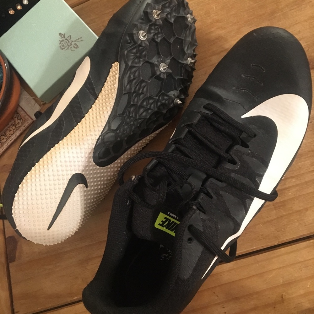 Track and field spikes